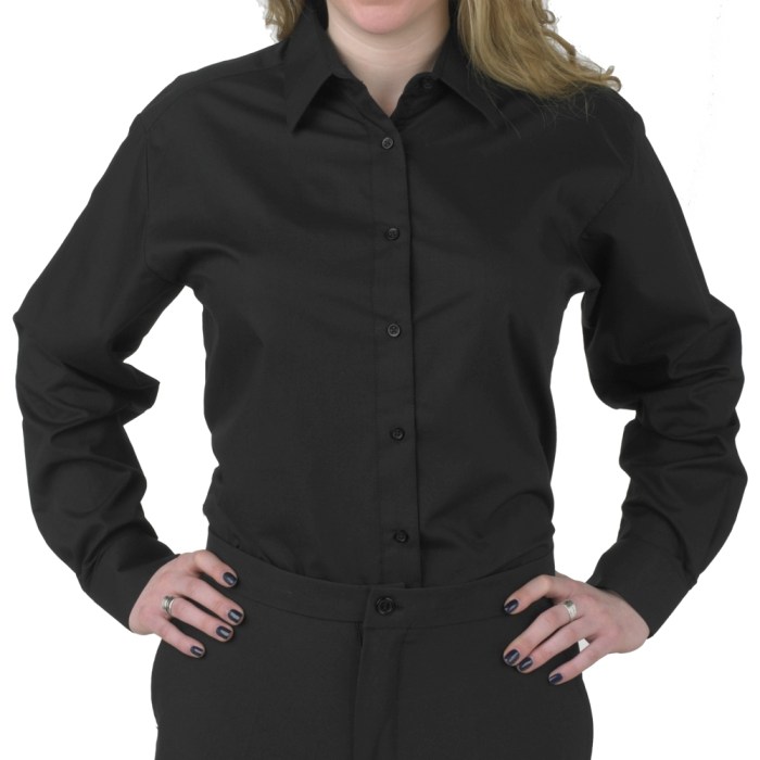 Black dress shirt women The Perfect Blend of Elegance and Style