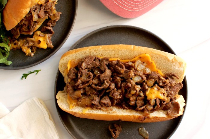 Philly cheesesteak easy hoagie momsdish sides right