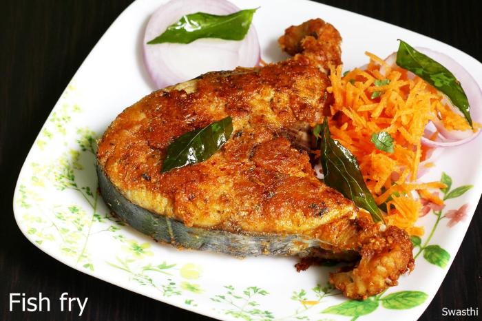 How to cook fish fry south indian style