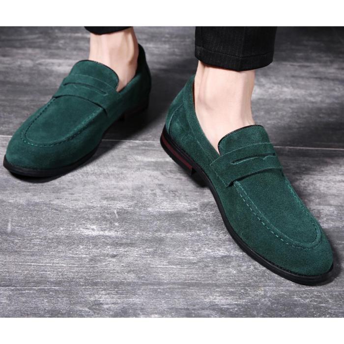 Mens dress shoes with green soles