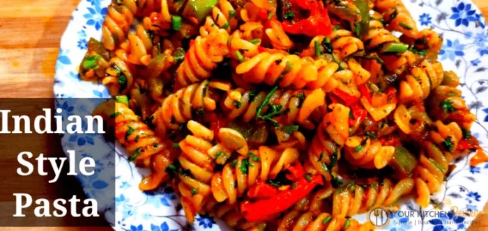 How to cook tasty pasta in indian style