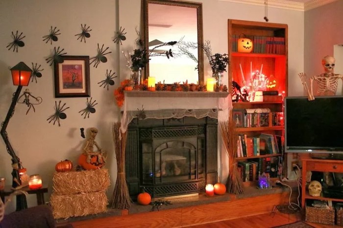 How to decorate your living room for halloween