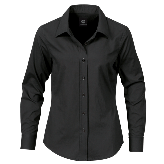 Black dress shirt women